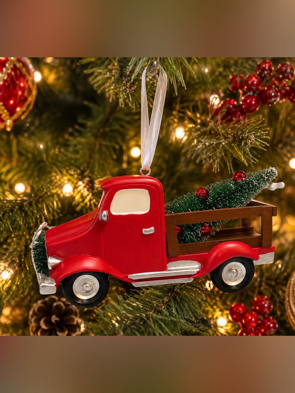 Hallmark Red Truck‎ Holiday Ornament